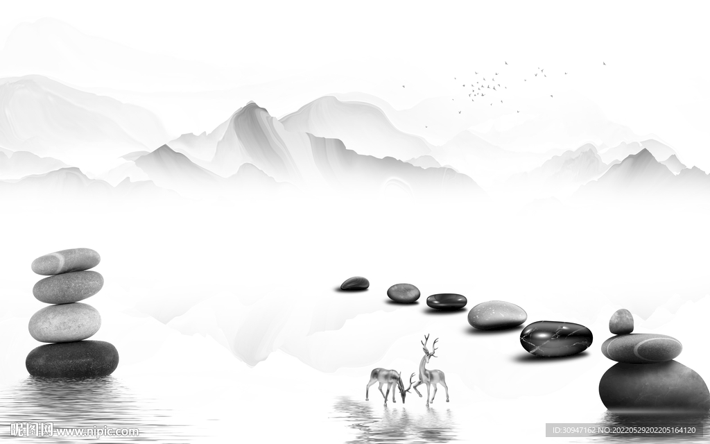 电视最新风景山水 Tif分层