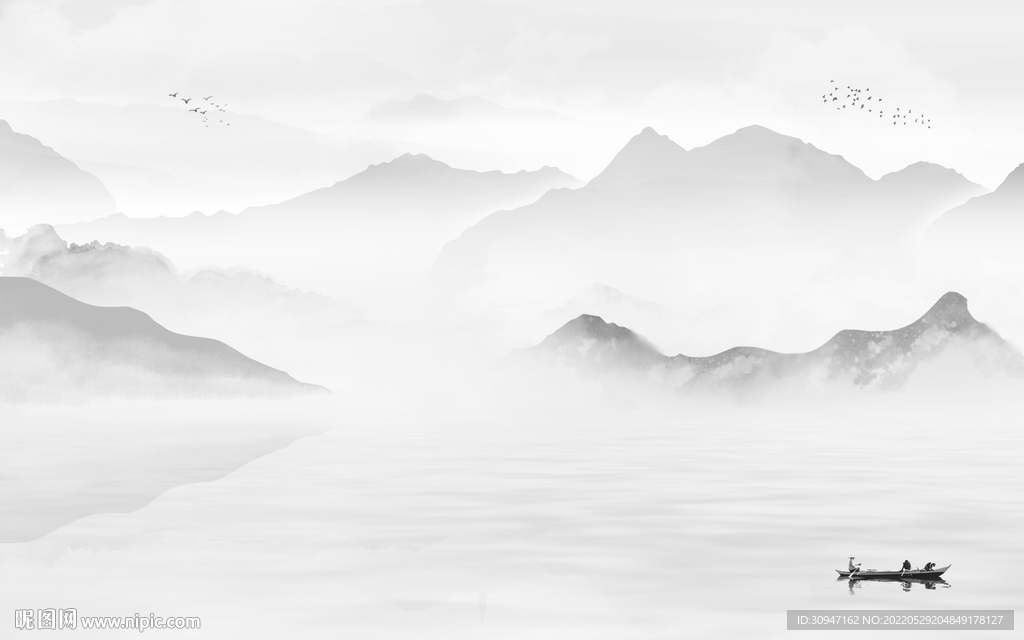 新款爆款风景山水 Tif分层