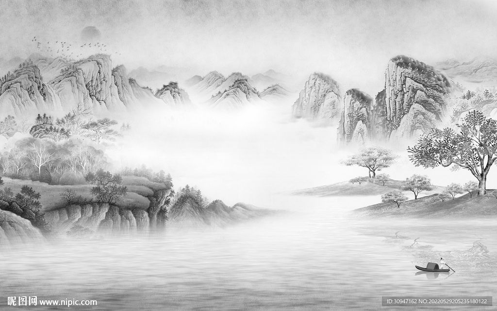 最新爆款风景山水 Tif分层