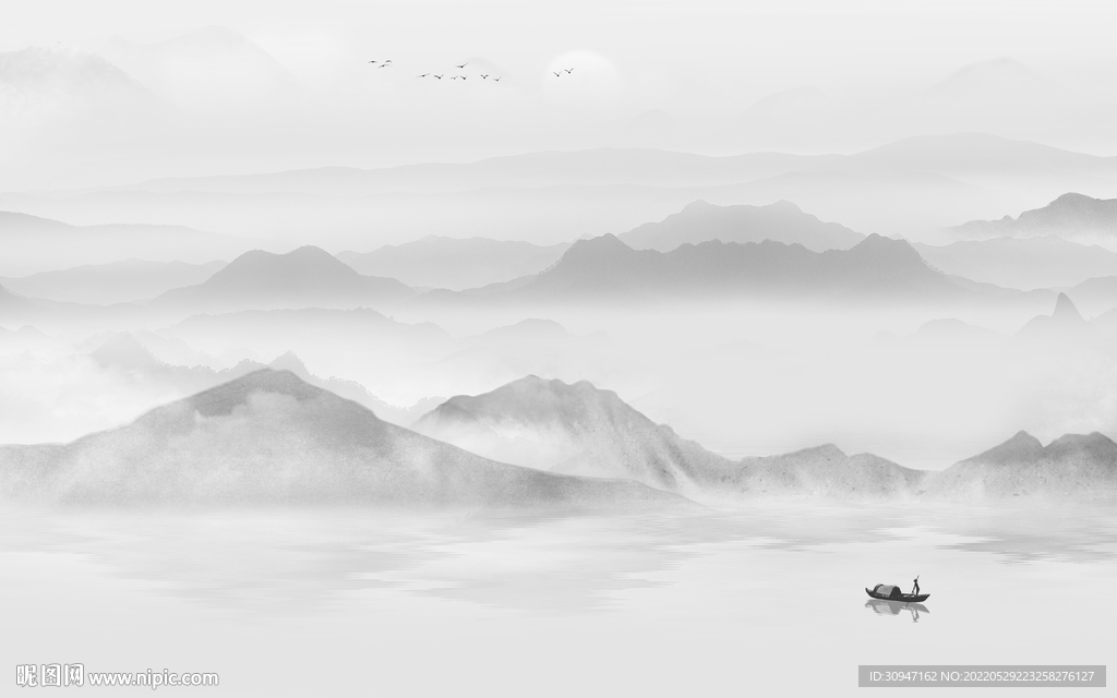 高清 大气最新山水 Tif分层