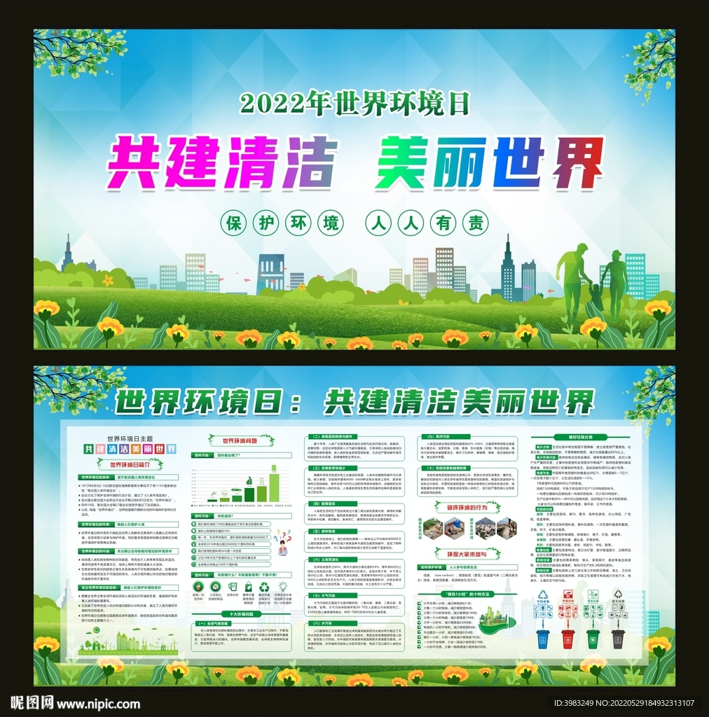 世界环境日宣传栏