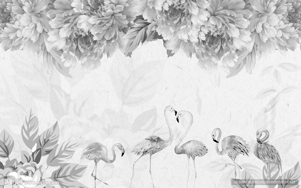 奢华现代新无框画 TIf分层