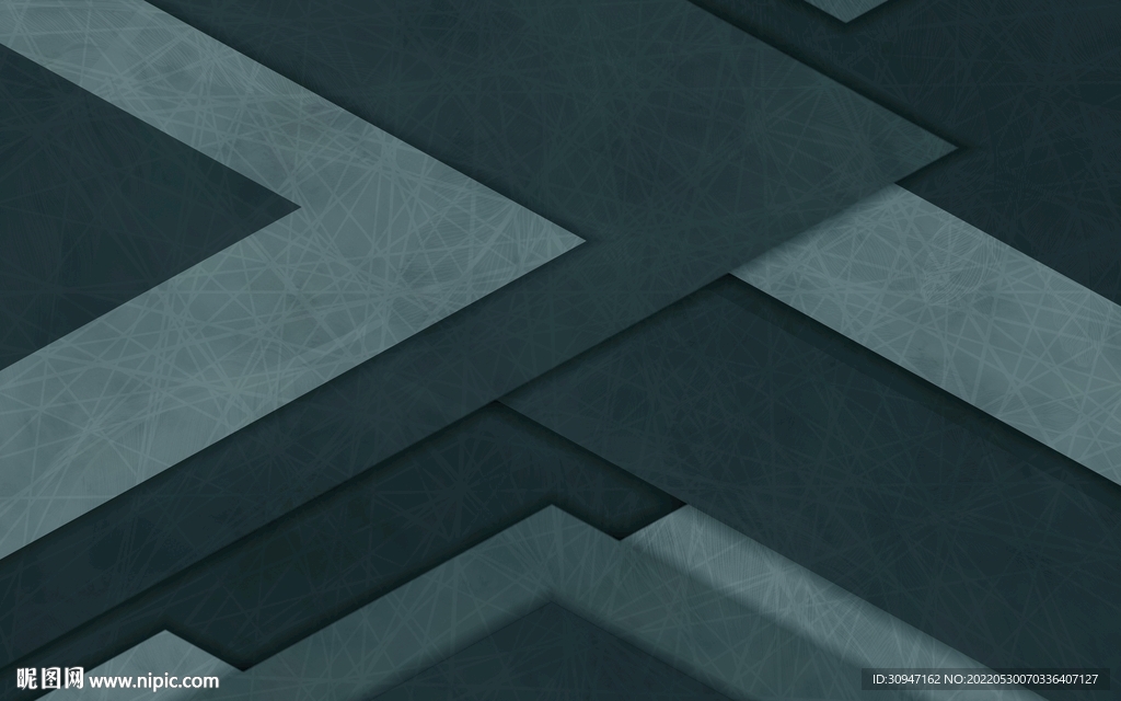 几何 欧式新无框画 TIf分层