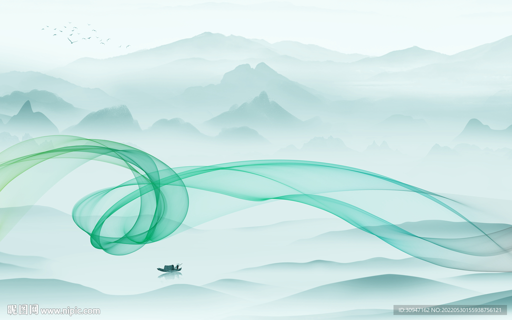 高大上新款高雅山水 TIf分层