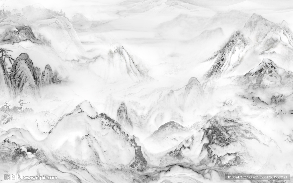 高大上人气高端山水 TIf分层