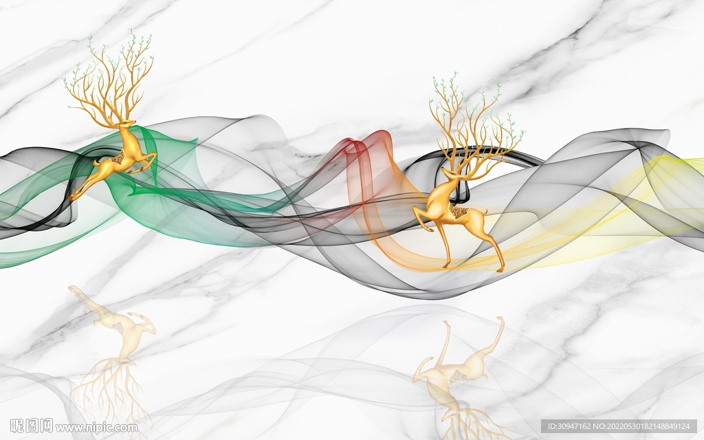 线条 人气高端山水 TIf分层