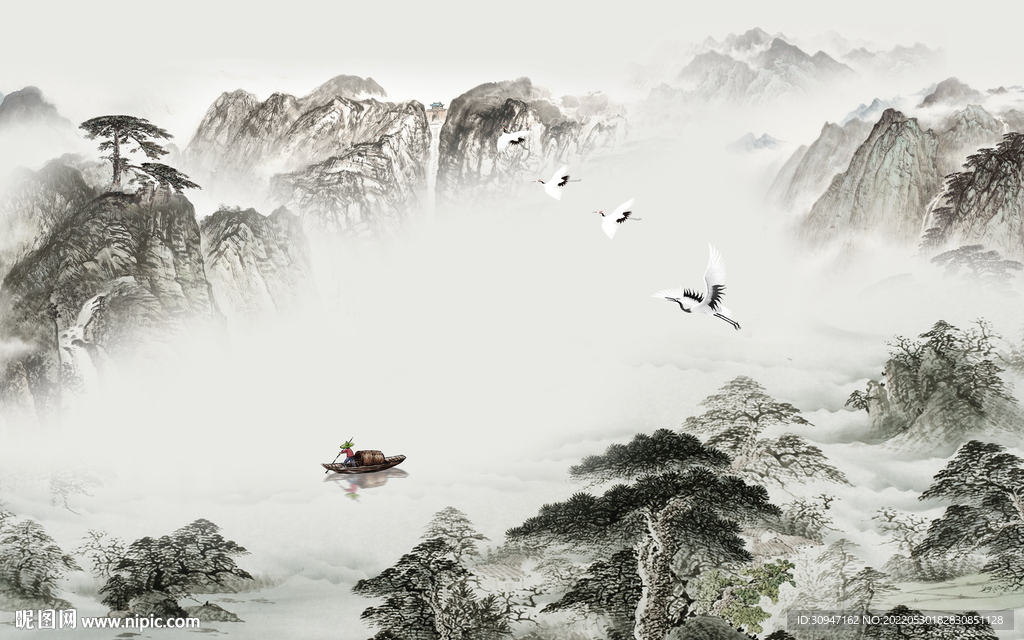 高端爆款人气山水 TIf分层