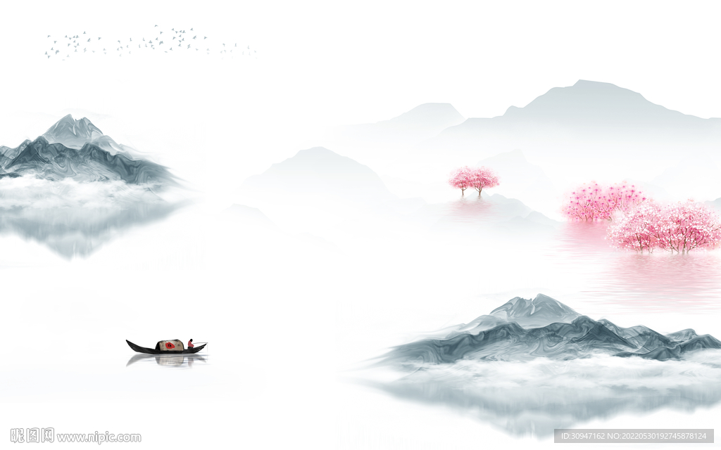 高端风景最新山水 TIf分层