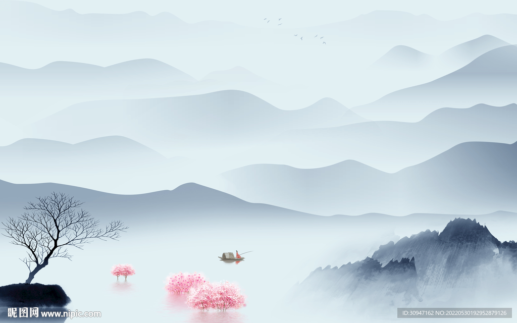 高清 风景最新山水 TIf分层