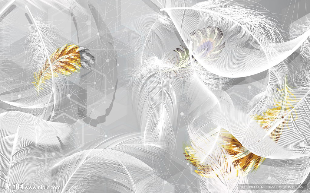 别墅最新款无框画 TIf分层