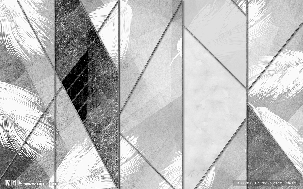 人气最新款无框画 TIf分层