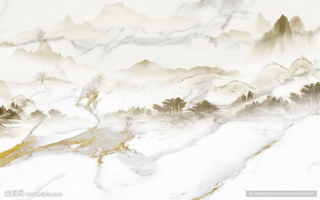 极简最新雅士白纹 TIf分层