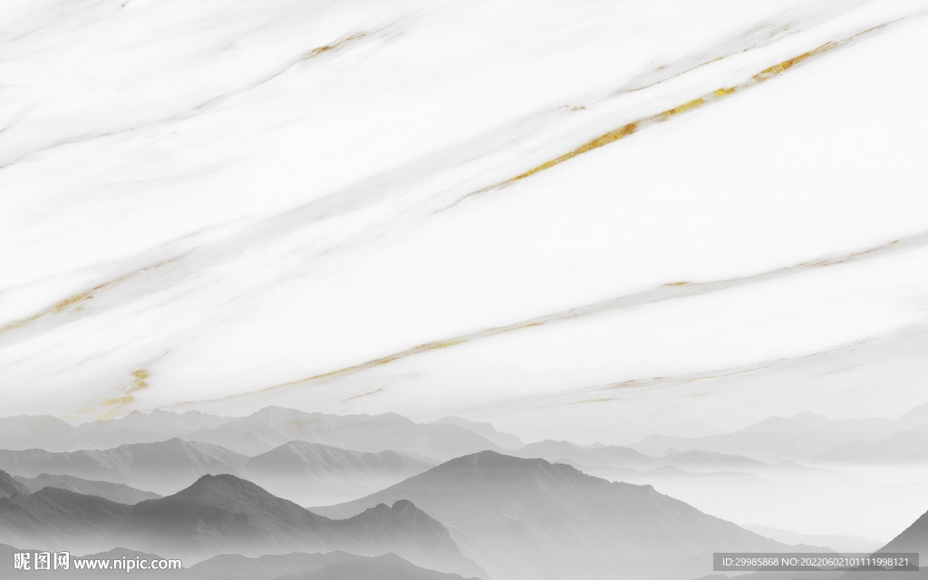 中式最新雅士白纹 TIf分层