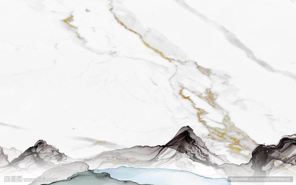 现代 最新雅士白纹 TIf分层