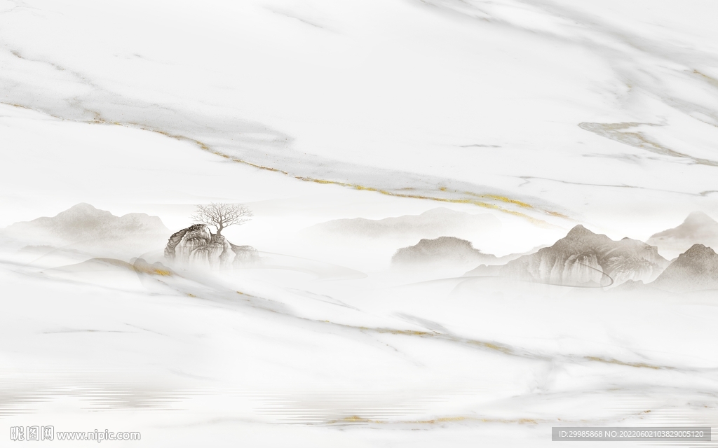 别墅高档鱼肚白纹 TIf分层