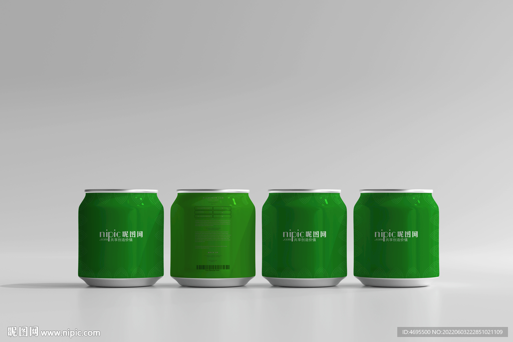 饮料易拉罐样机