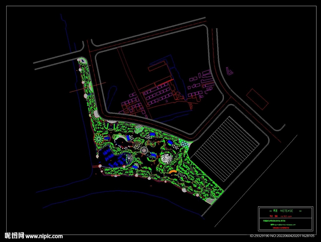 活水公园平面图