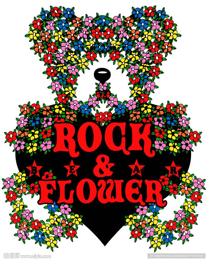 大牌卡通字母公仔熊