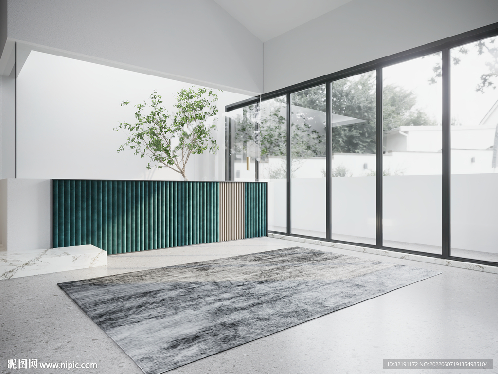 卧室空场景室内设计