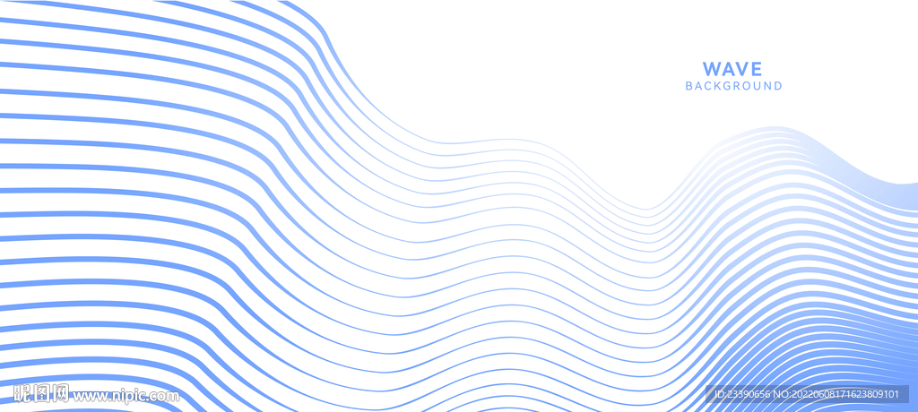 波浪背景