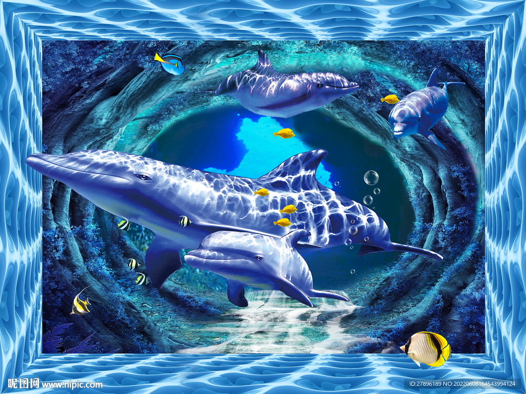 梦幻鲸鱼海底世界