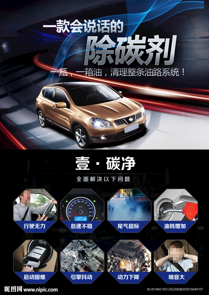 除碳海报