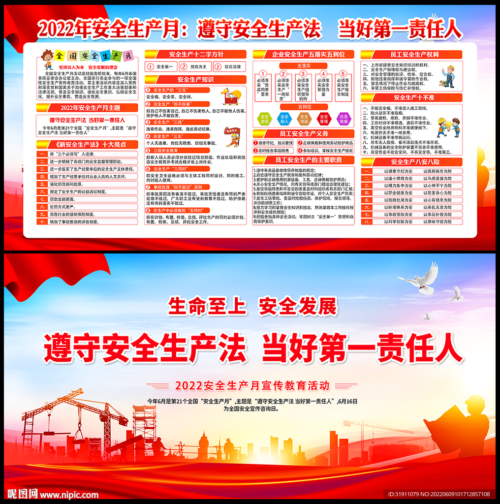 2022安全生产板报