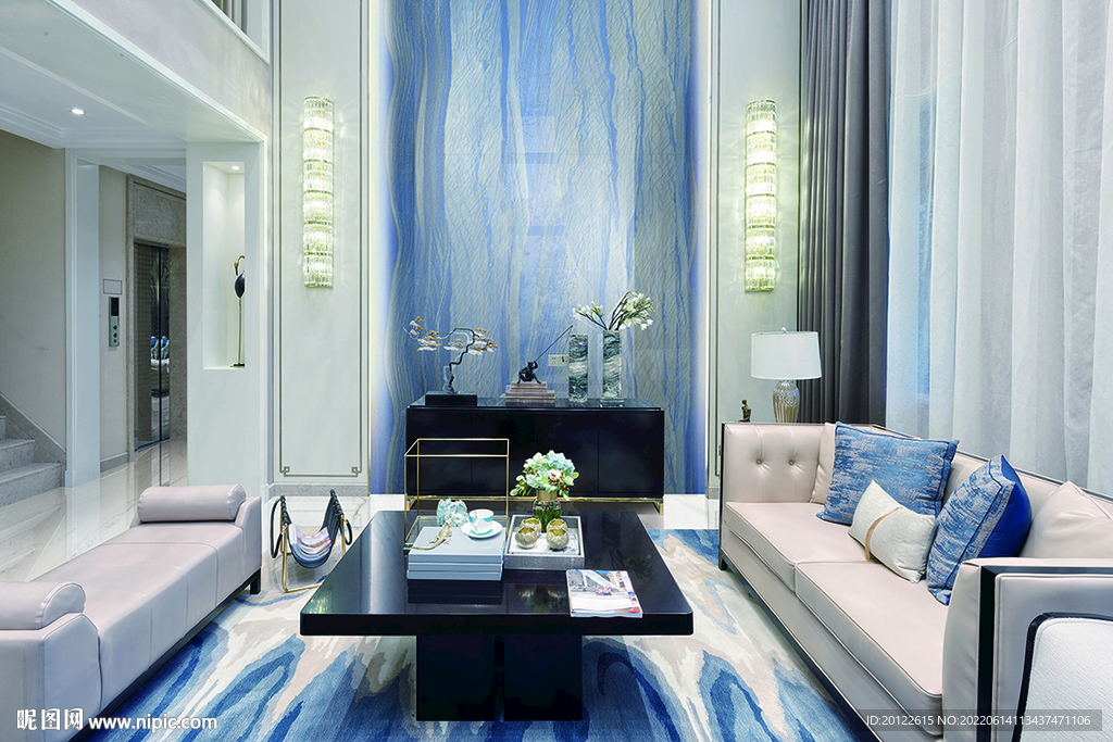 岩板分层效果图