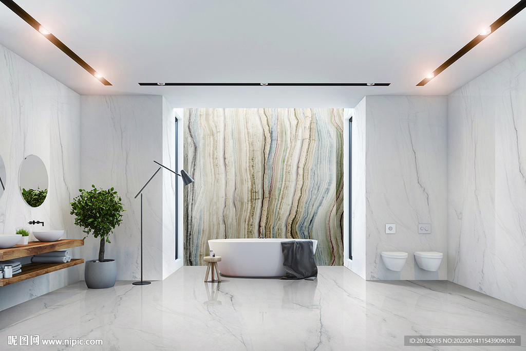 岩板分层效果图