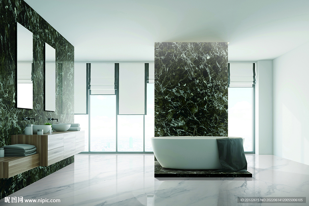 岩板分层效果图