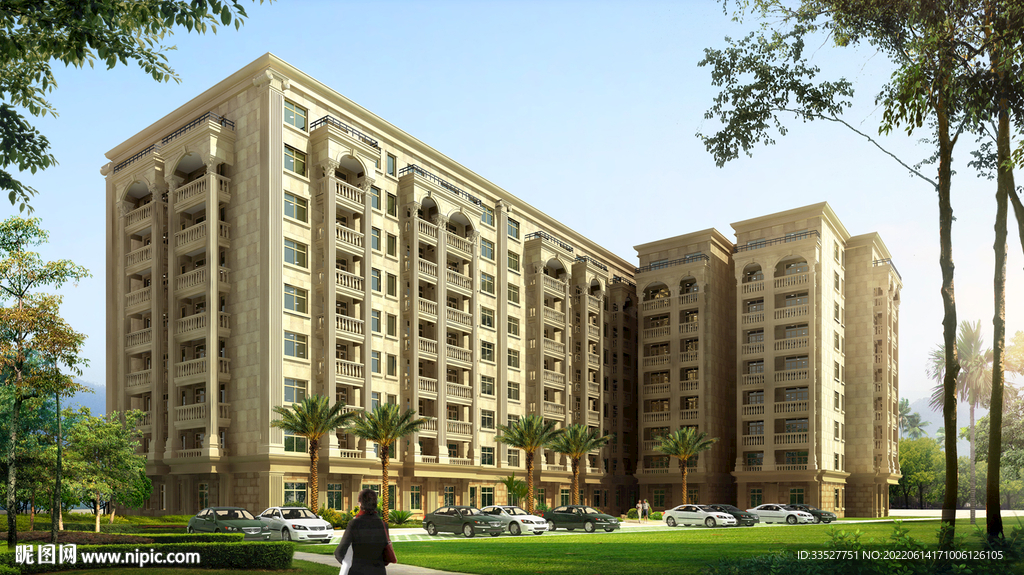 欧式自建商住楼