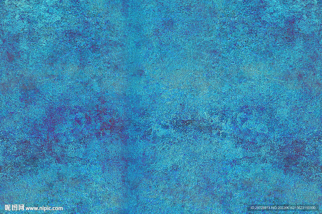 蓝色粗糙墙面