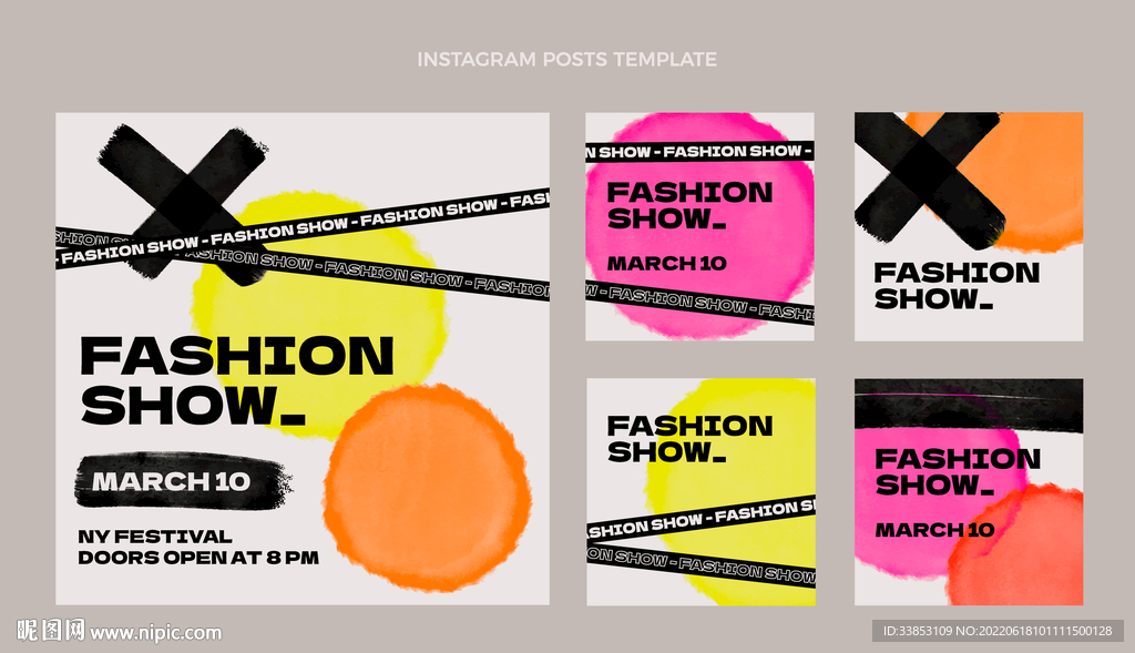 时尚海报 时尚排版图片