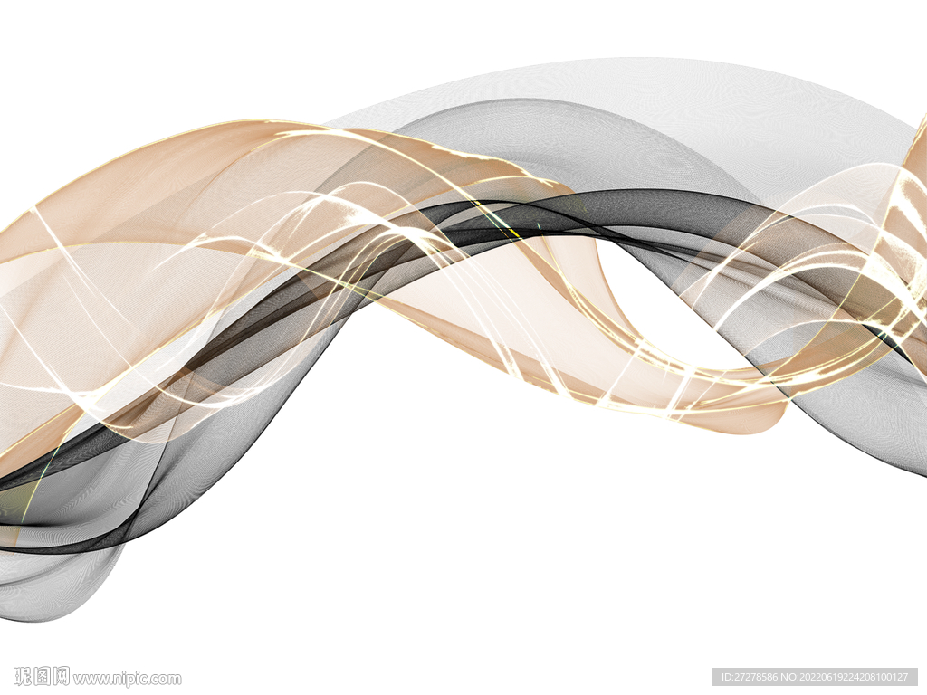 飘带丝带烟雾素材