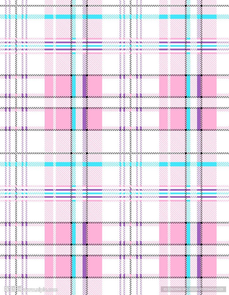 数码小格子几何图