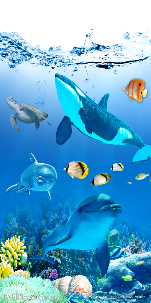 海底世界过道玄关