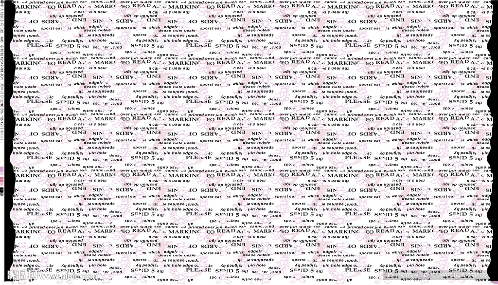 数码印花定位花