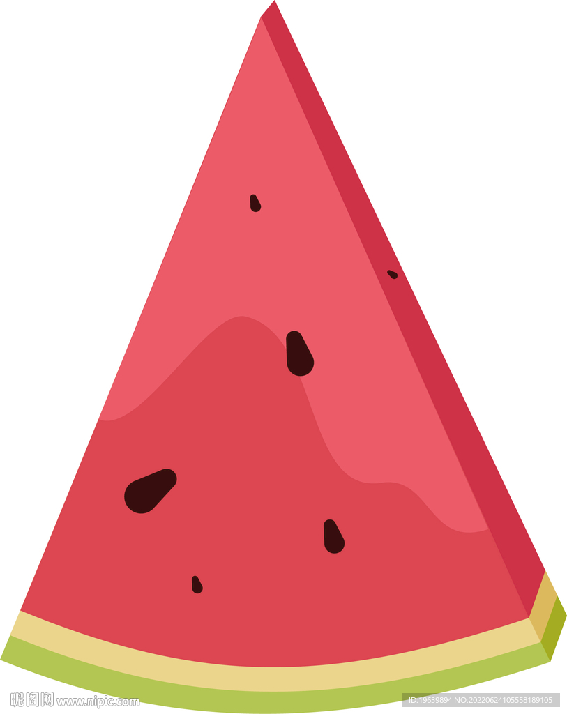 西瓜矢量图