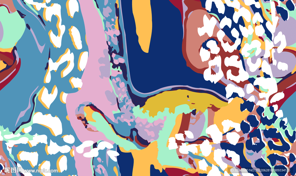 大牌豹纹 金昌分色