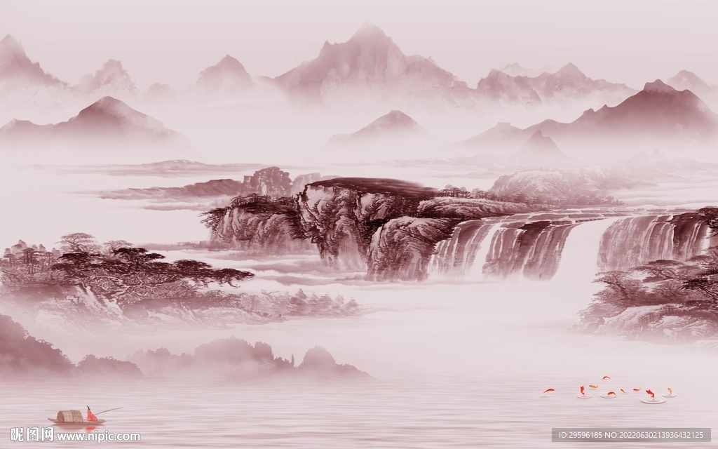 人气最新意境山水 TIf分层