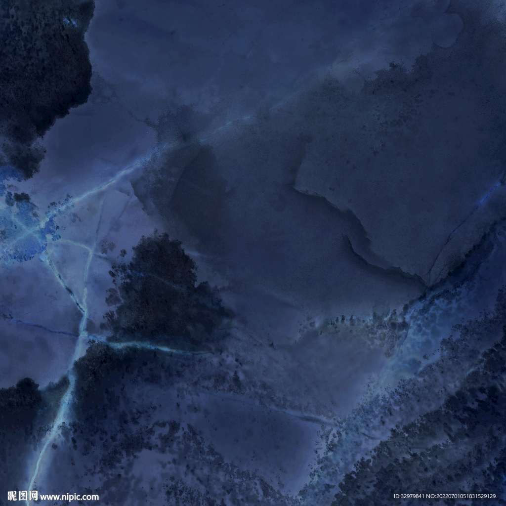 深蓝高清新石材纹 Tif合层