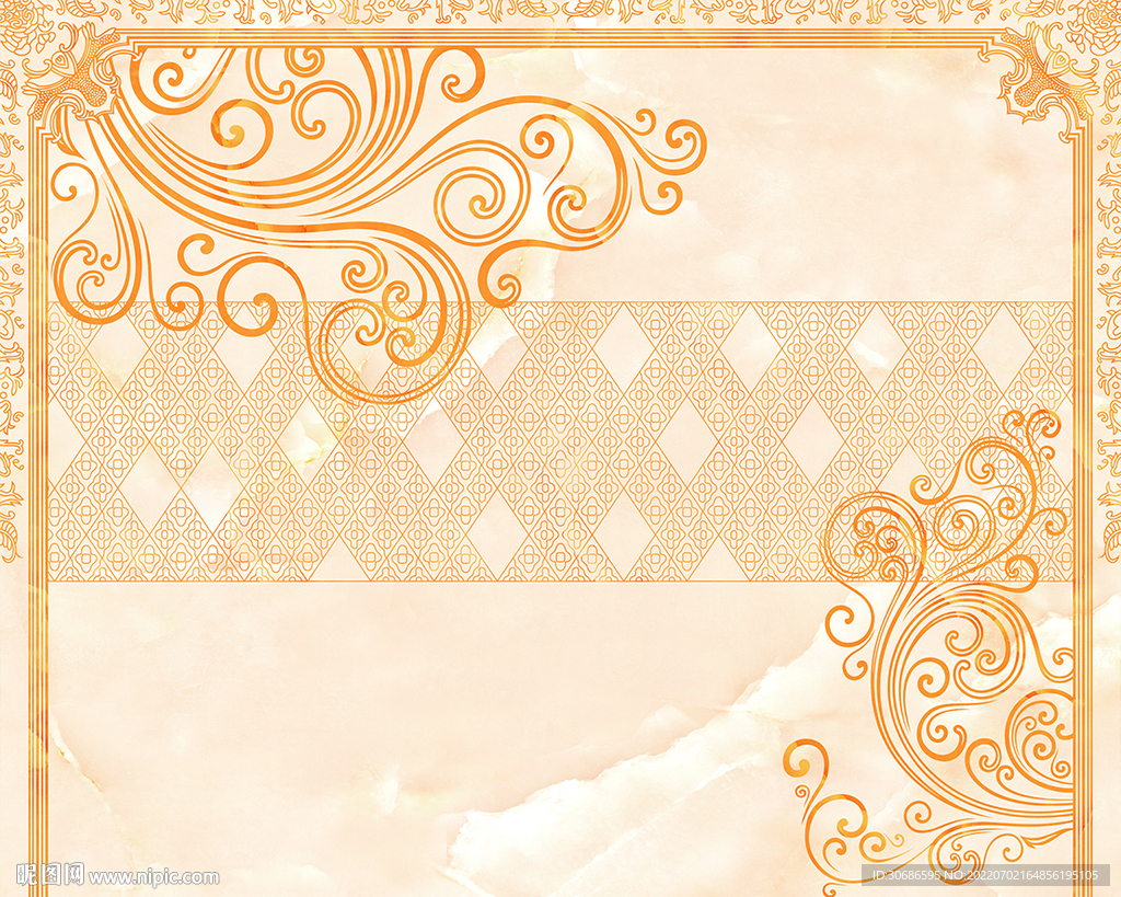 华冠欧式仿大理石底纹背景墙