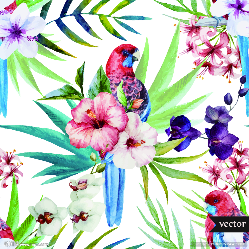 大牌 女装 数码印花 花卉 叶