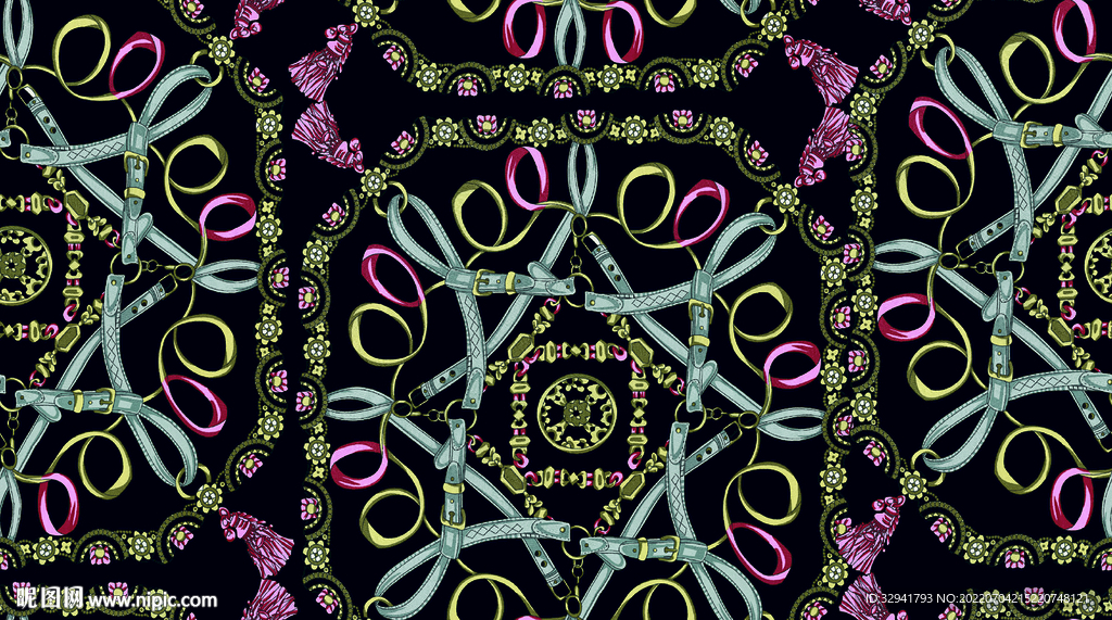 大牌  链条 格子