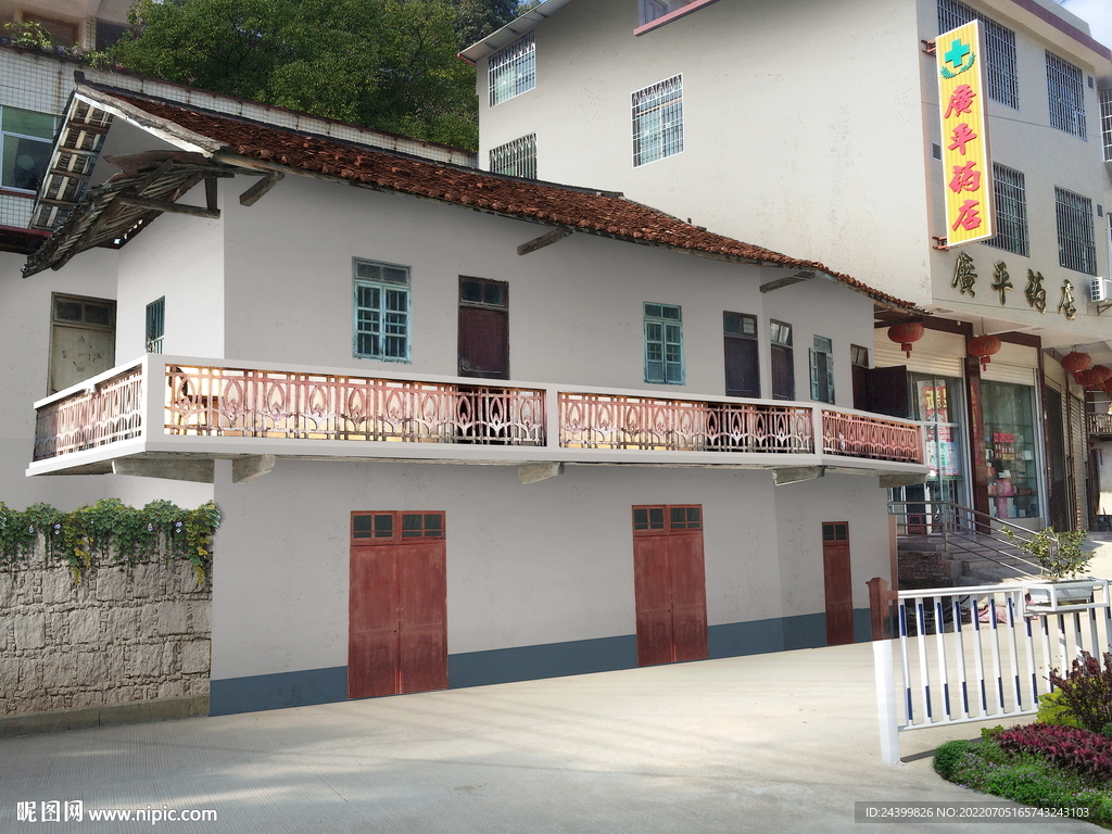 乡村振兴美丽乡村外立面改造效果