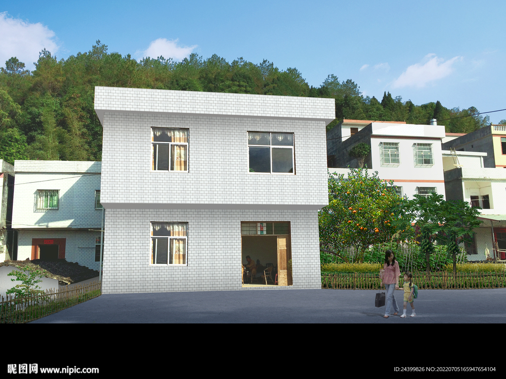 乡村振兴美丽乡村外立面改造