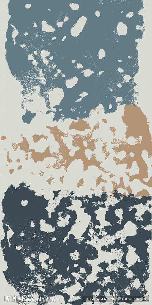 莫兰迪配色水墨毛笔笔刷素材