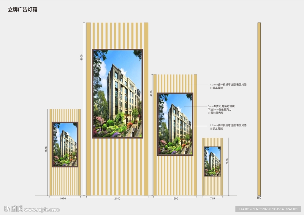 商场地产立牌导视