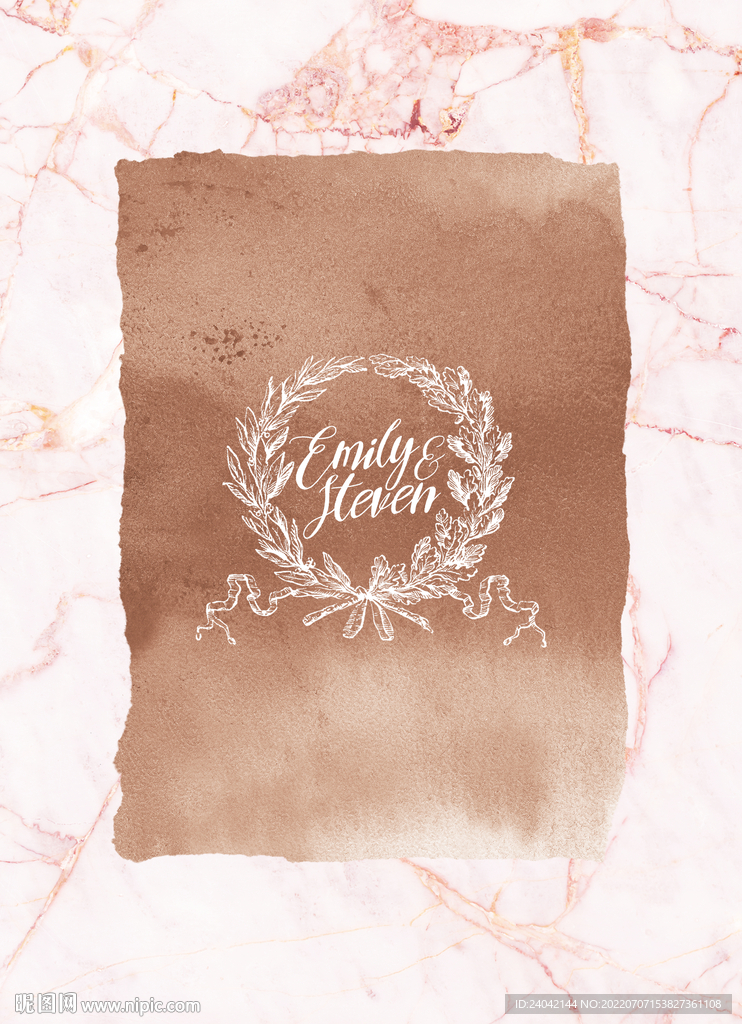 粉色大理石背景1