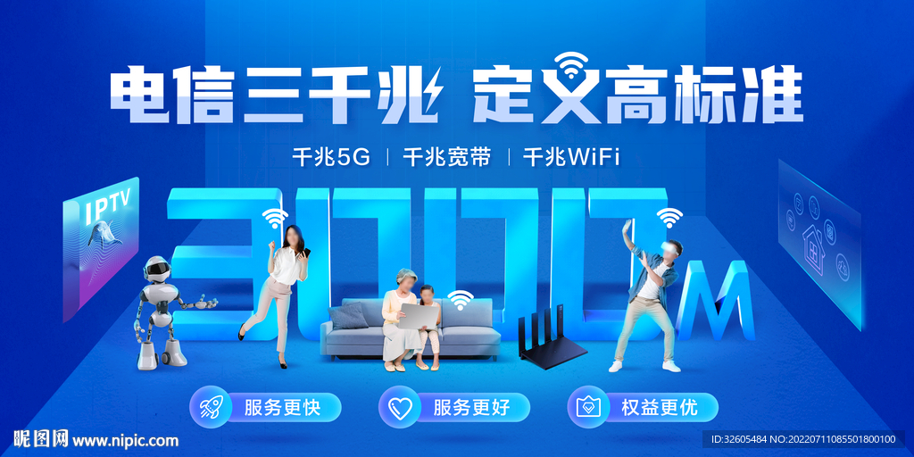 电信三千兆